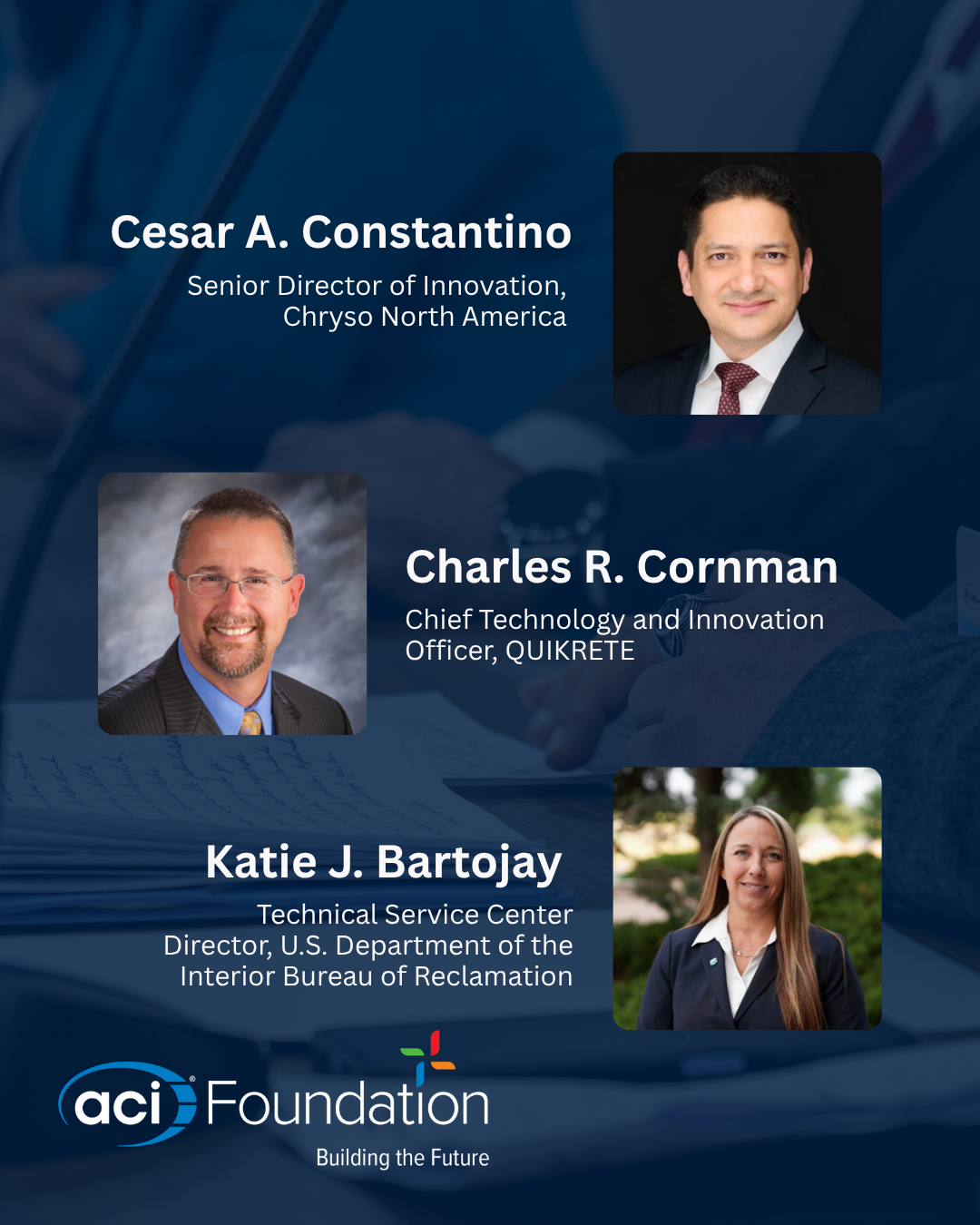 ACI Foundation Welcomes New Volunteers